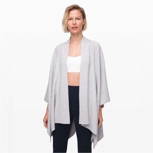 Lululemon Dream Weaver Wrap Sweater, One Size